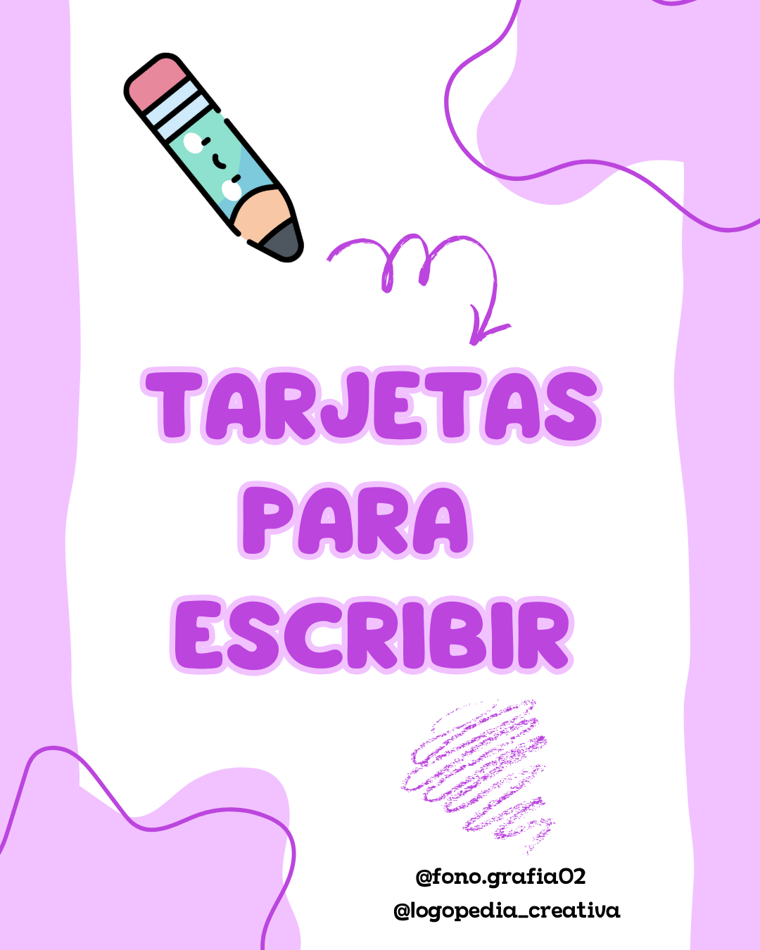 Tarjetas para escribir