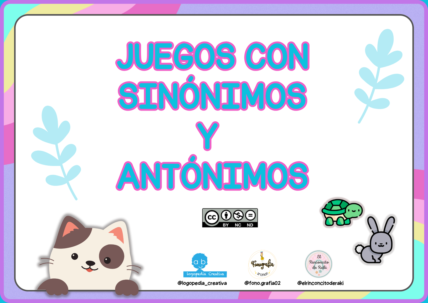 Juegos de Sinónimos y Antónimos