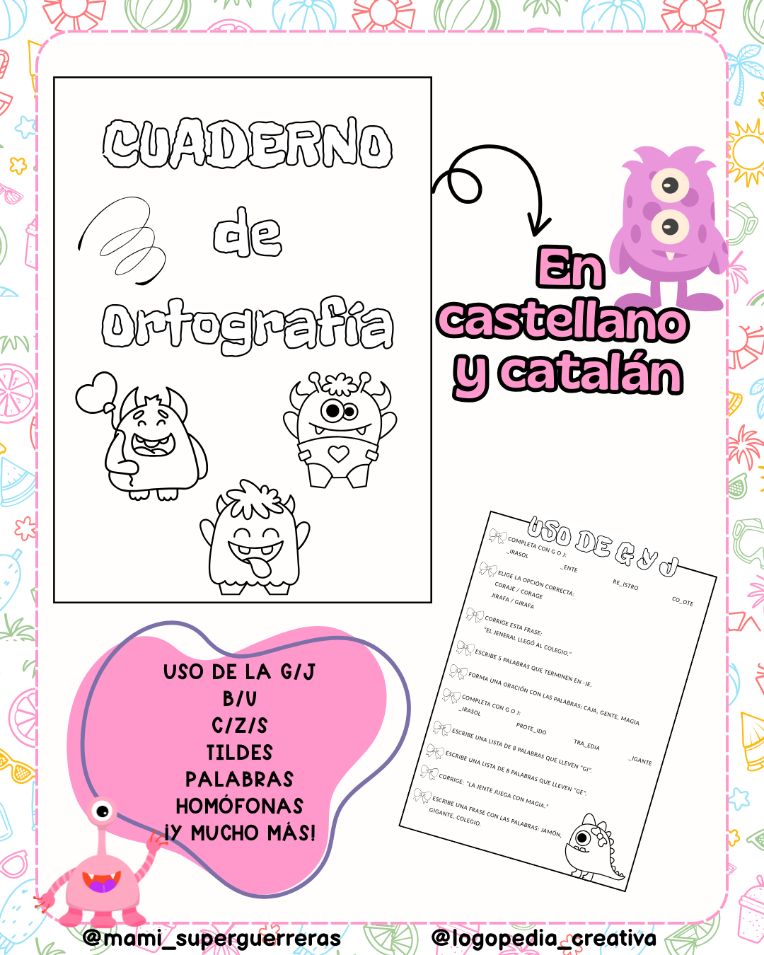 Cuaderno de Ortografía