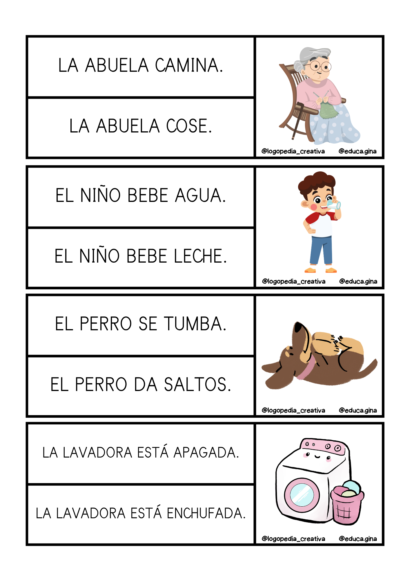 Tarjetas de Comprensión Lectora: cuaderno completo