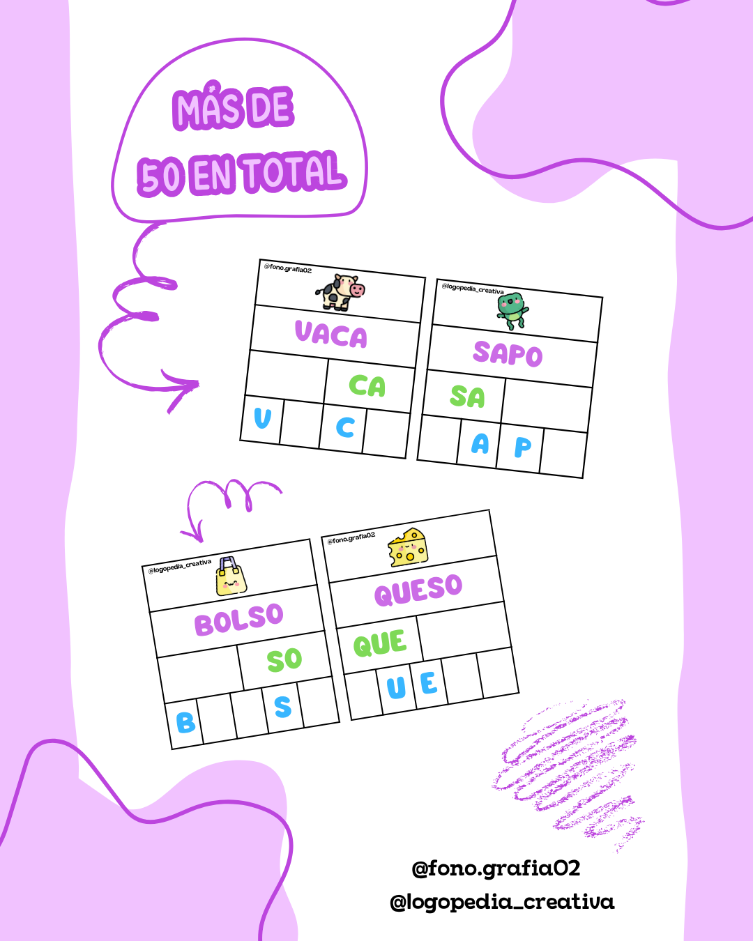 Tarjetas para escribir
