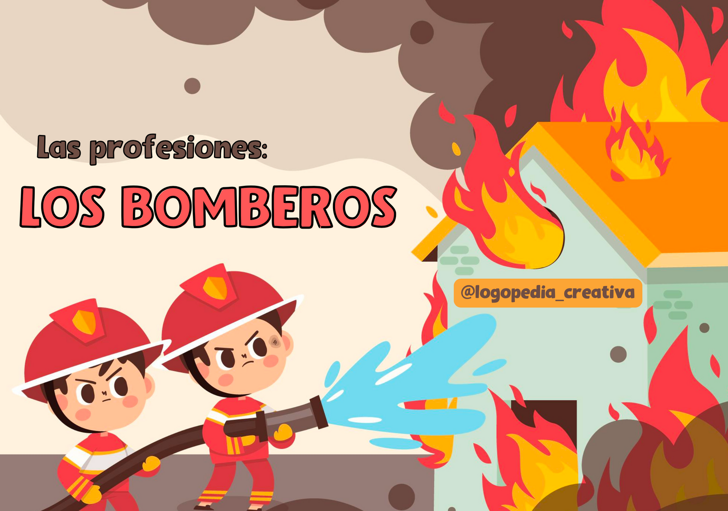 Actividades expresión oral- LOS BOMBEROS/AS