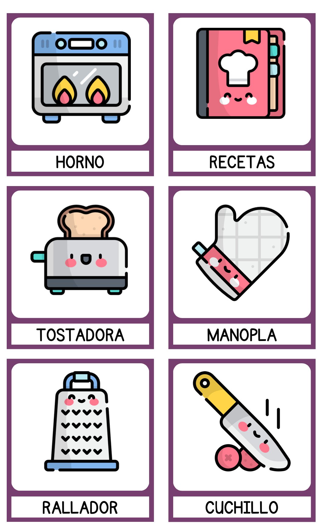 Actividades expresión oral- LOS COCINEROS/AS