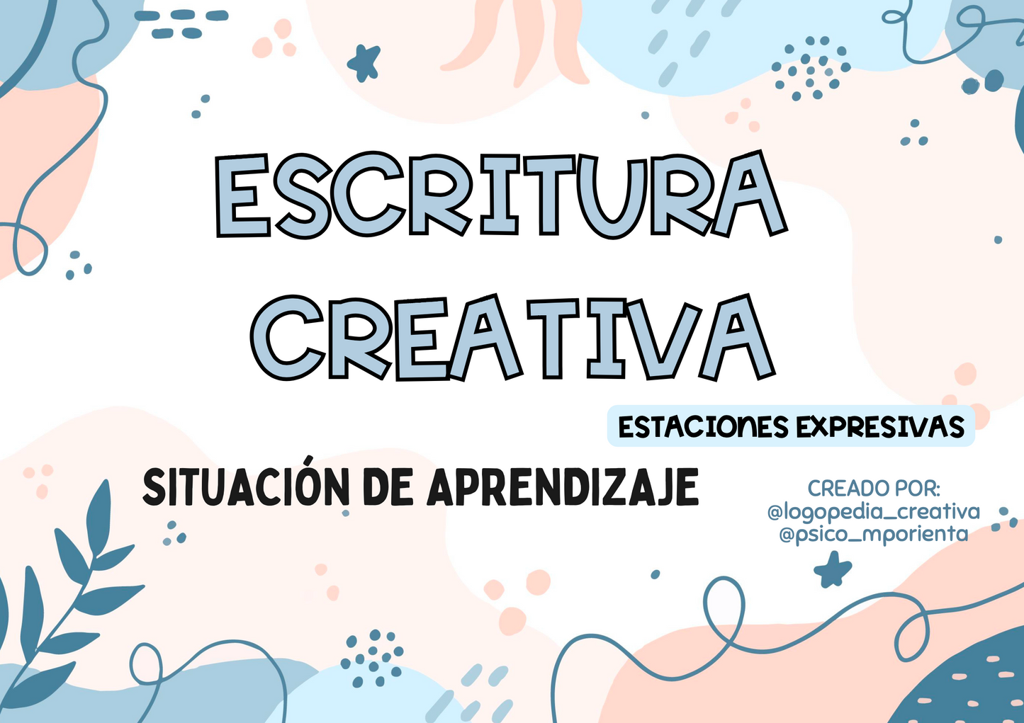 Actividades Escritura Creativa