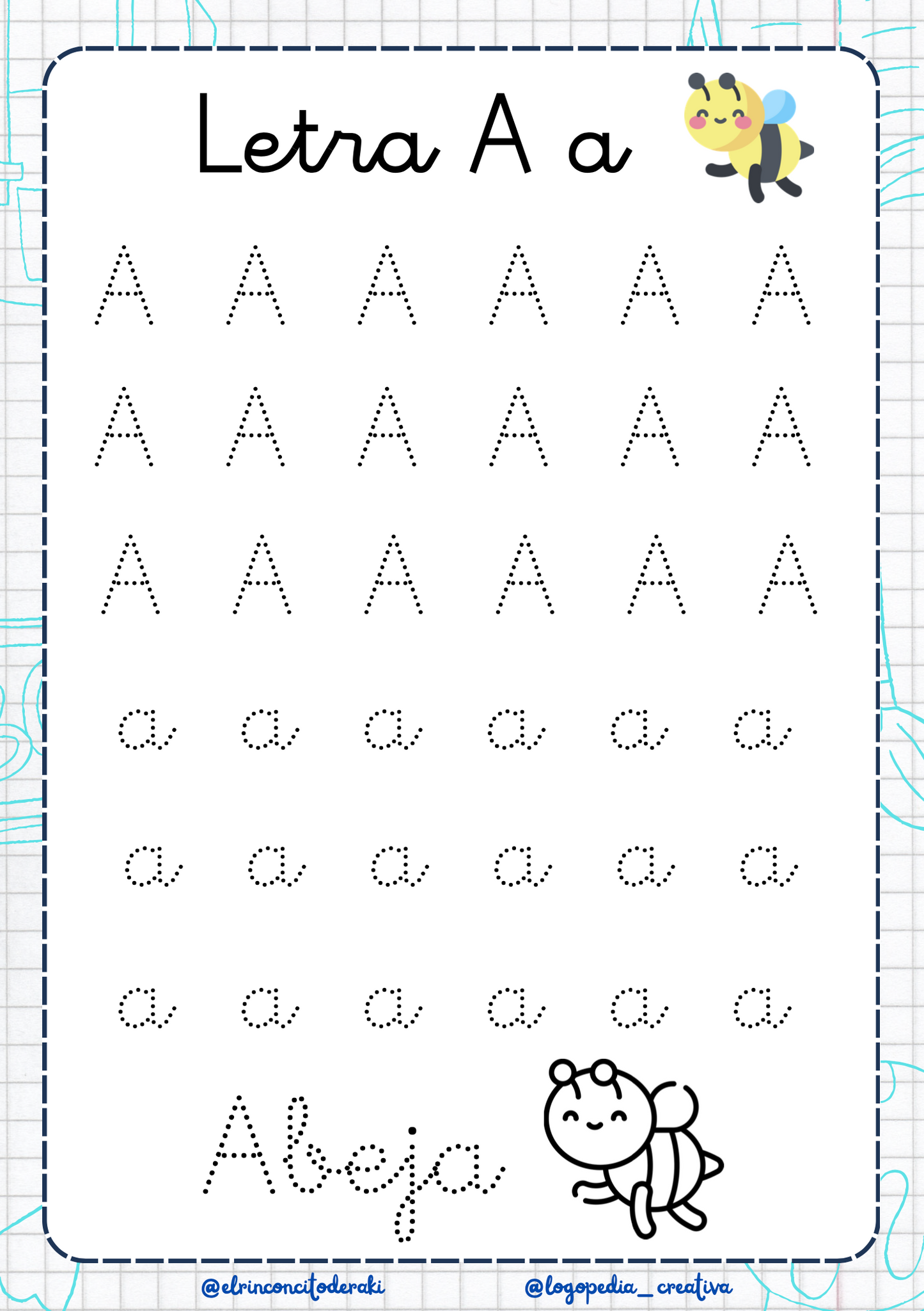 Mi primera cartilla de las letras