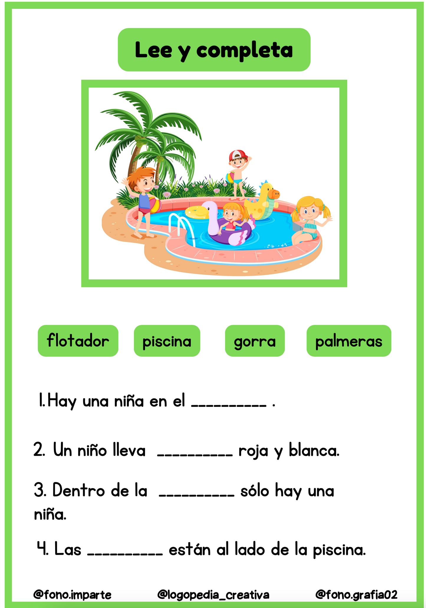 Cuaderno lee y completa
