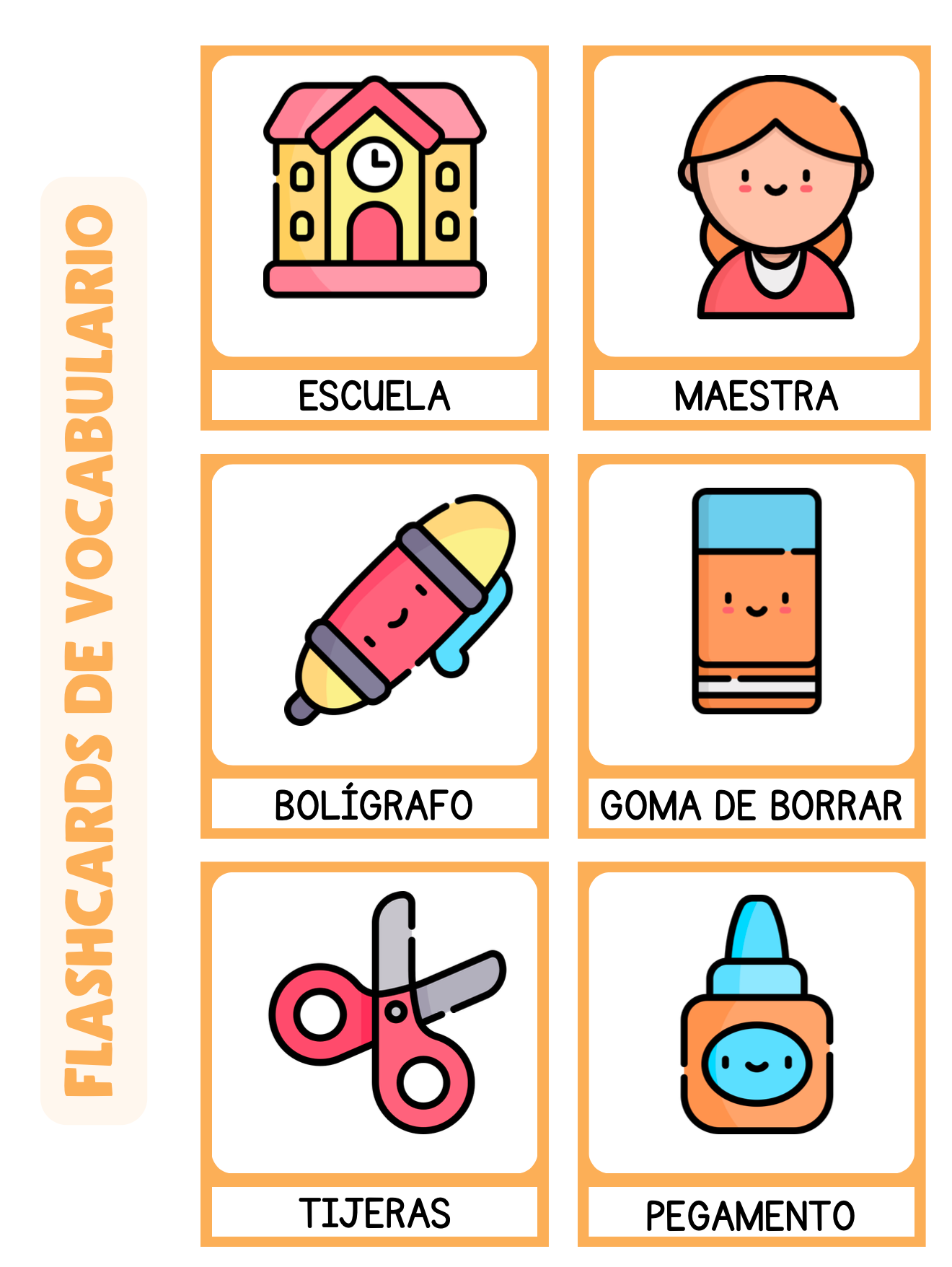 Actividades expresión oral- MAESTROS/AS
