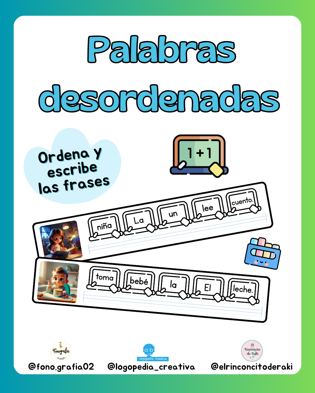 Palabras desordenadas