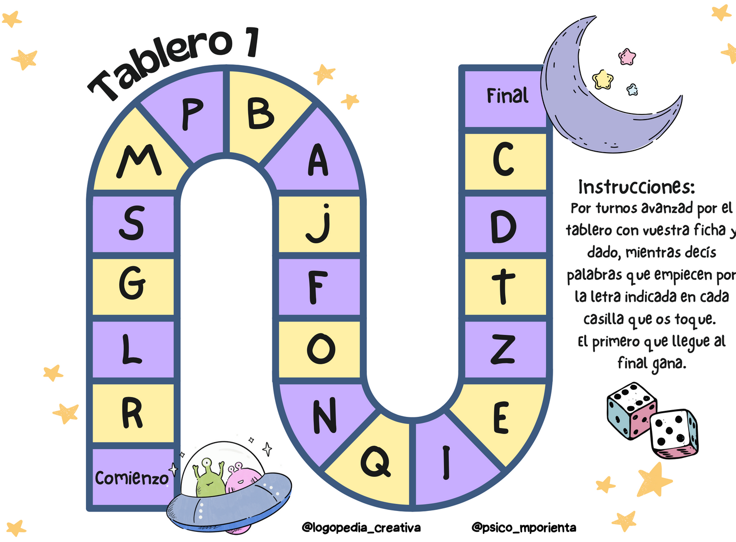 Tableros de conciencia fonológica y ortografía