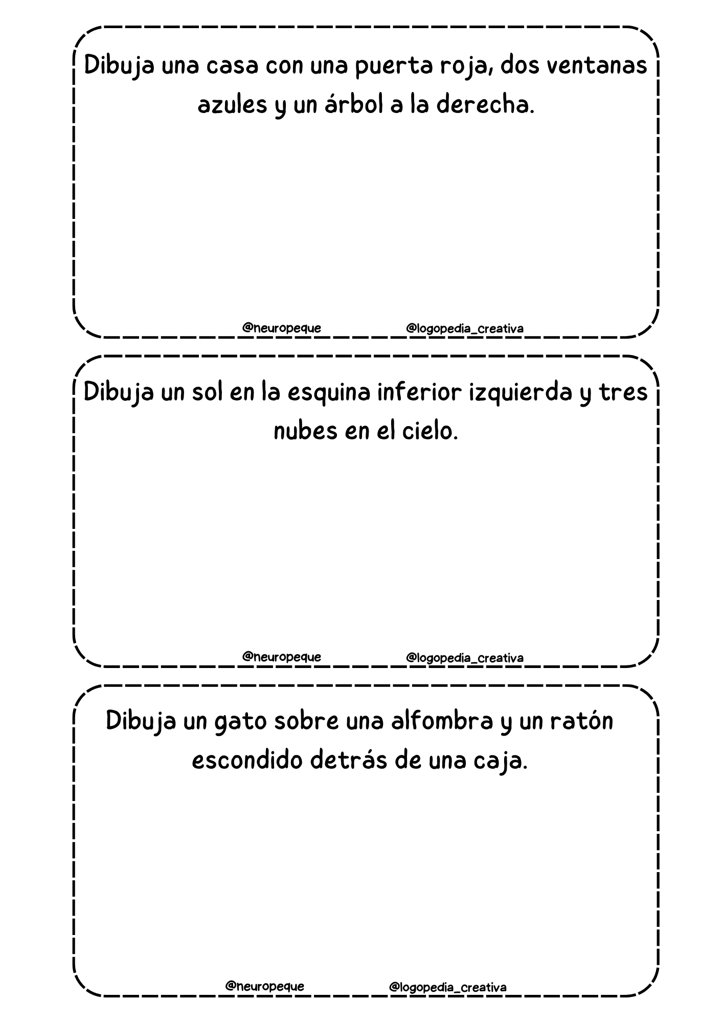 Tarjetario comprensión lectora