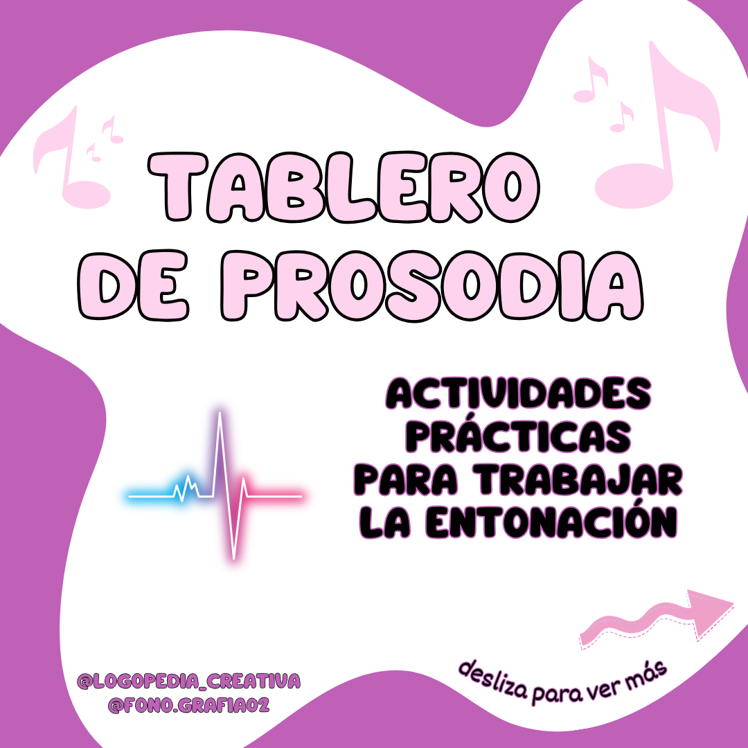 Tablero de PROSODIA (ENTONACIÓN)