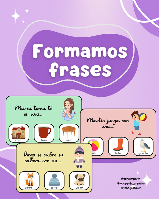 Formamos frases