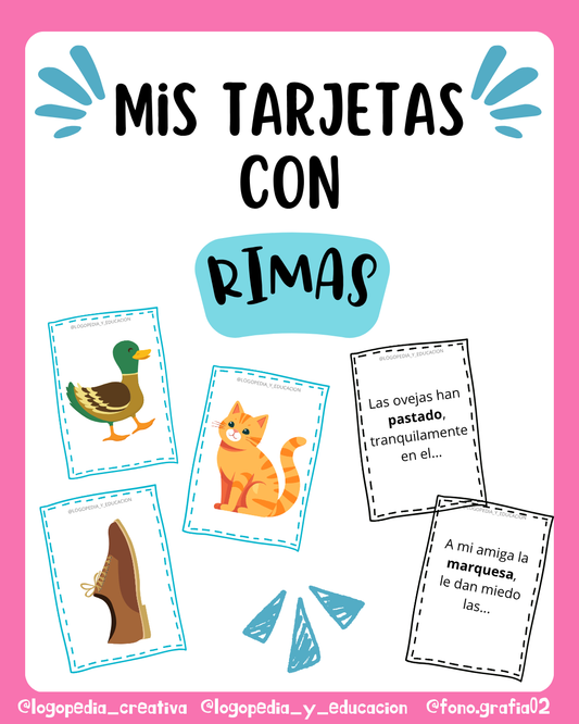 Flashcards de rimas