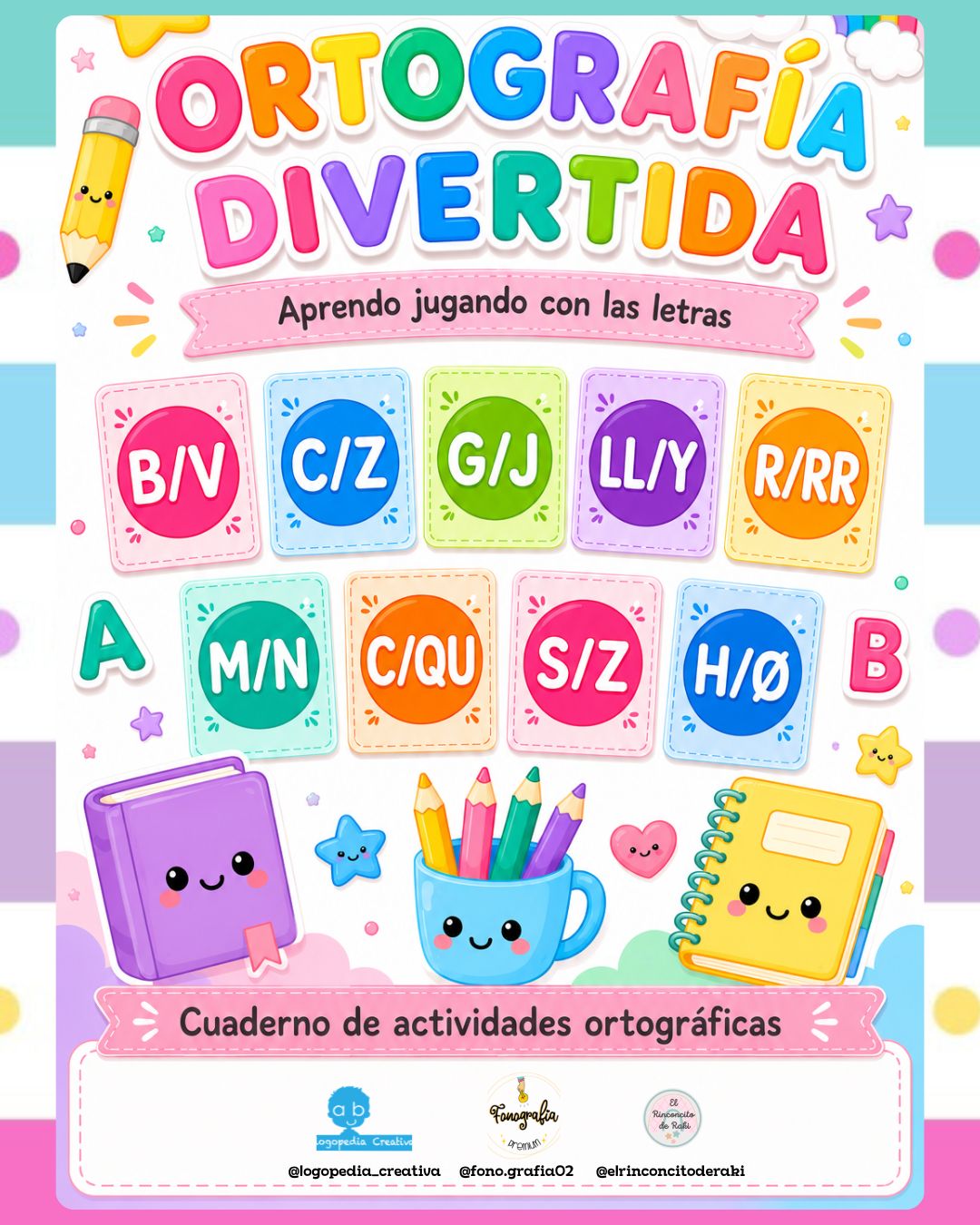 Ortografía divertida: elige la letra correcta
