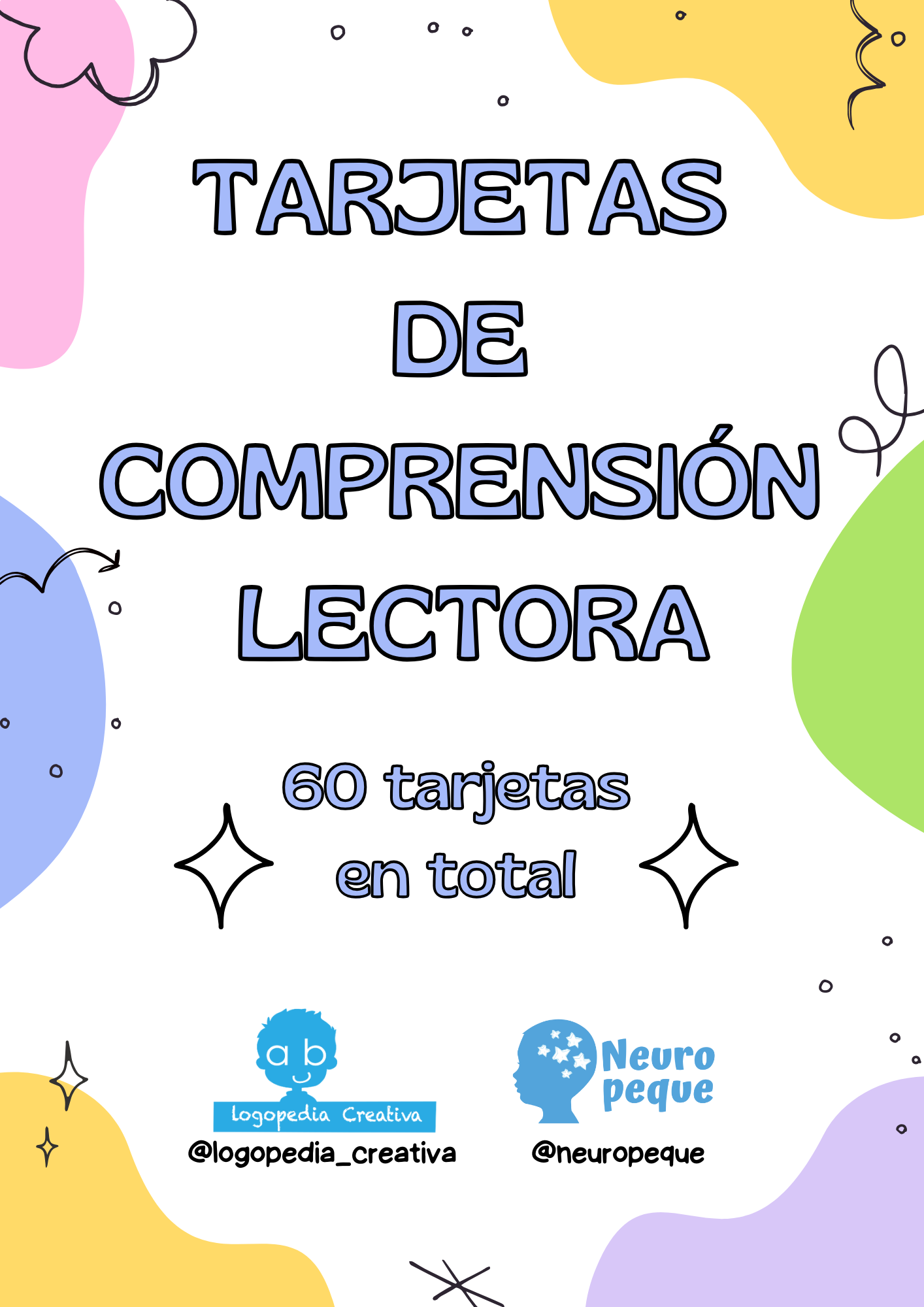 Tarjetario comprensión lectora