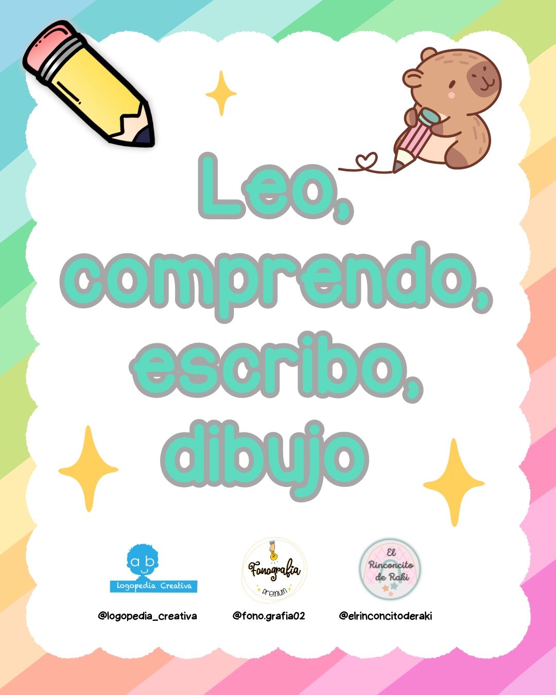 Leo, comprendo, escribo, dibujo