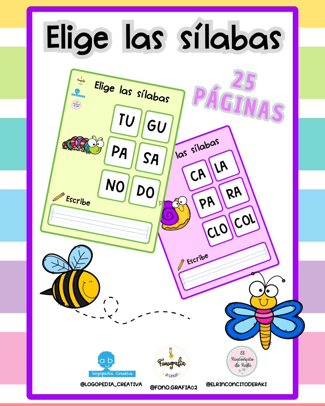 Elige las Sílabas