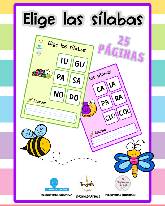 Elige las Sílabas