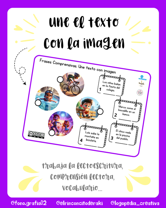 Cuaderno de frases comprensivas