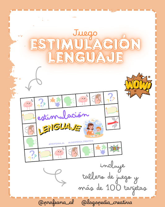 Juego Estimulación Lenguaje