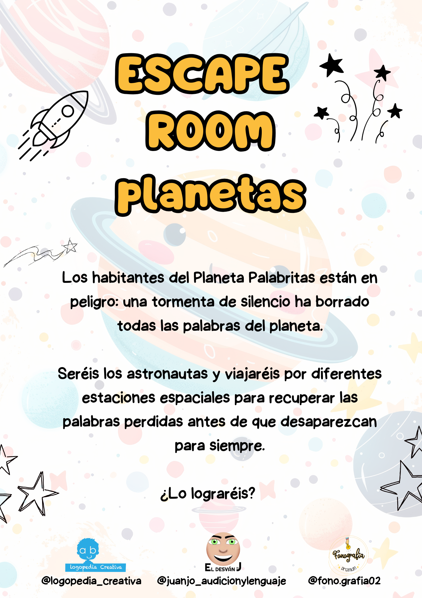 Escape Room de los Planetas