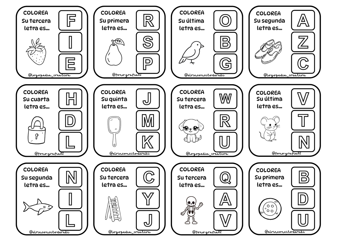 Jugamos con las letras