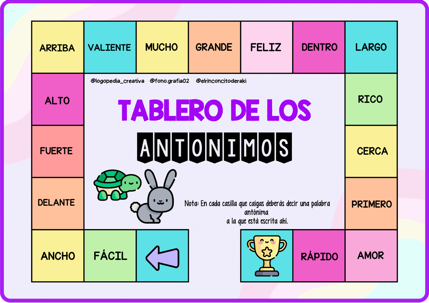 Juegos de Sinónimos y Antónimos