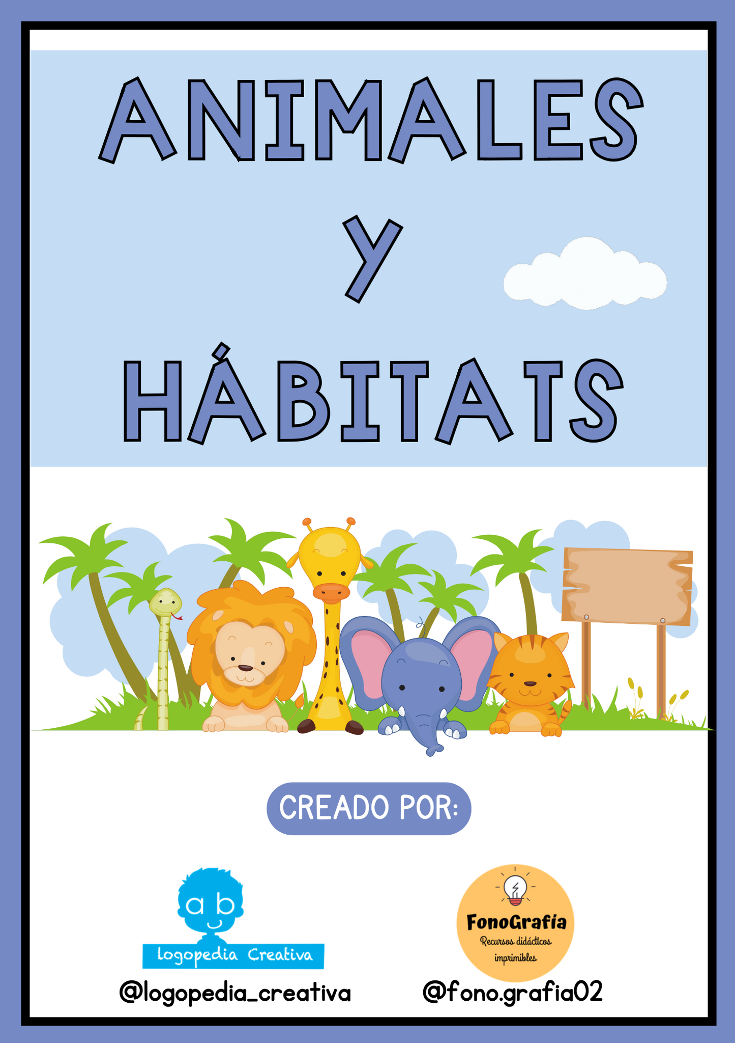 Animales y hábitats