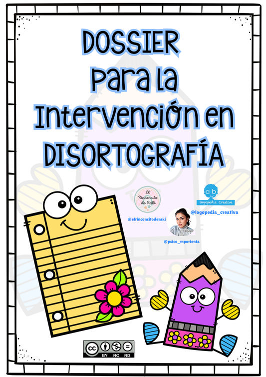 Dossier de Intervención en Disortografía