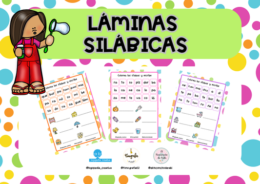 Láminas Silábicas