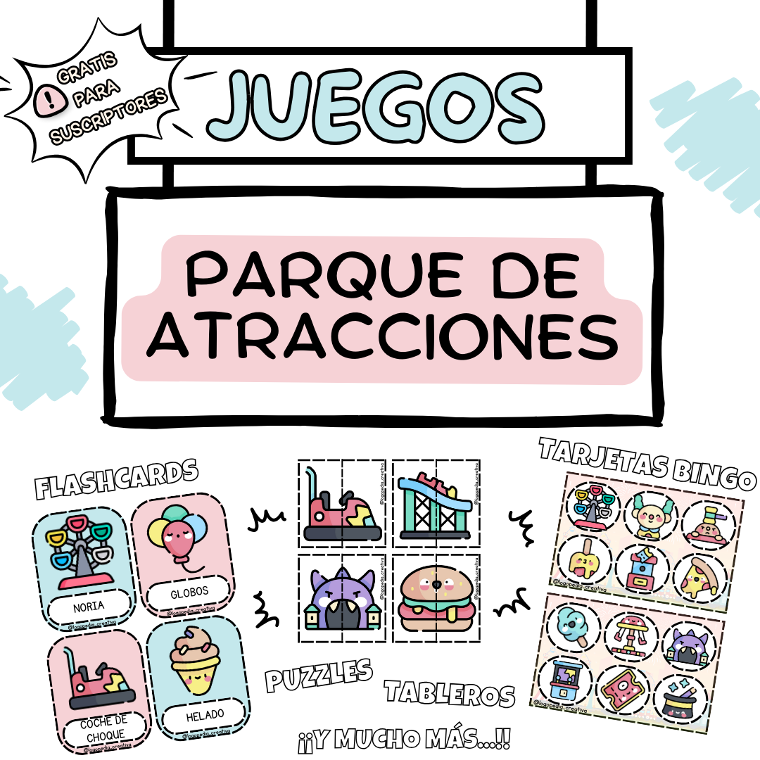 Juegos parque de atracciones