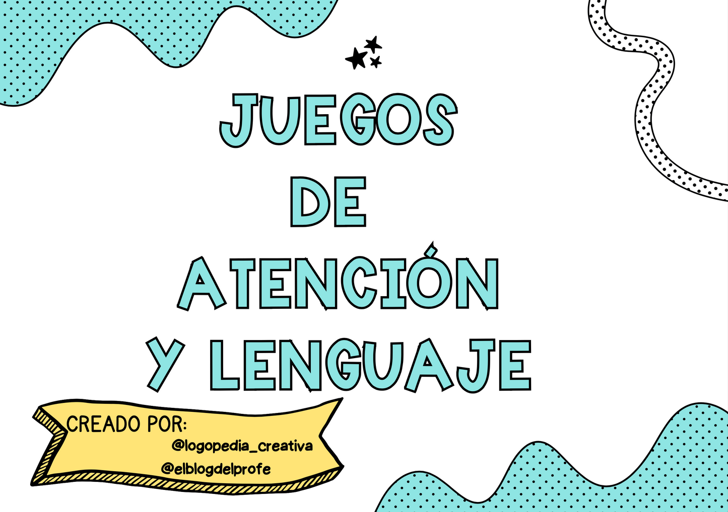 Juegos atención y lenguaje