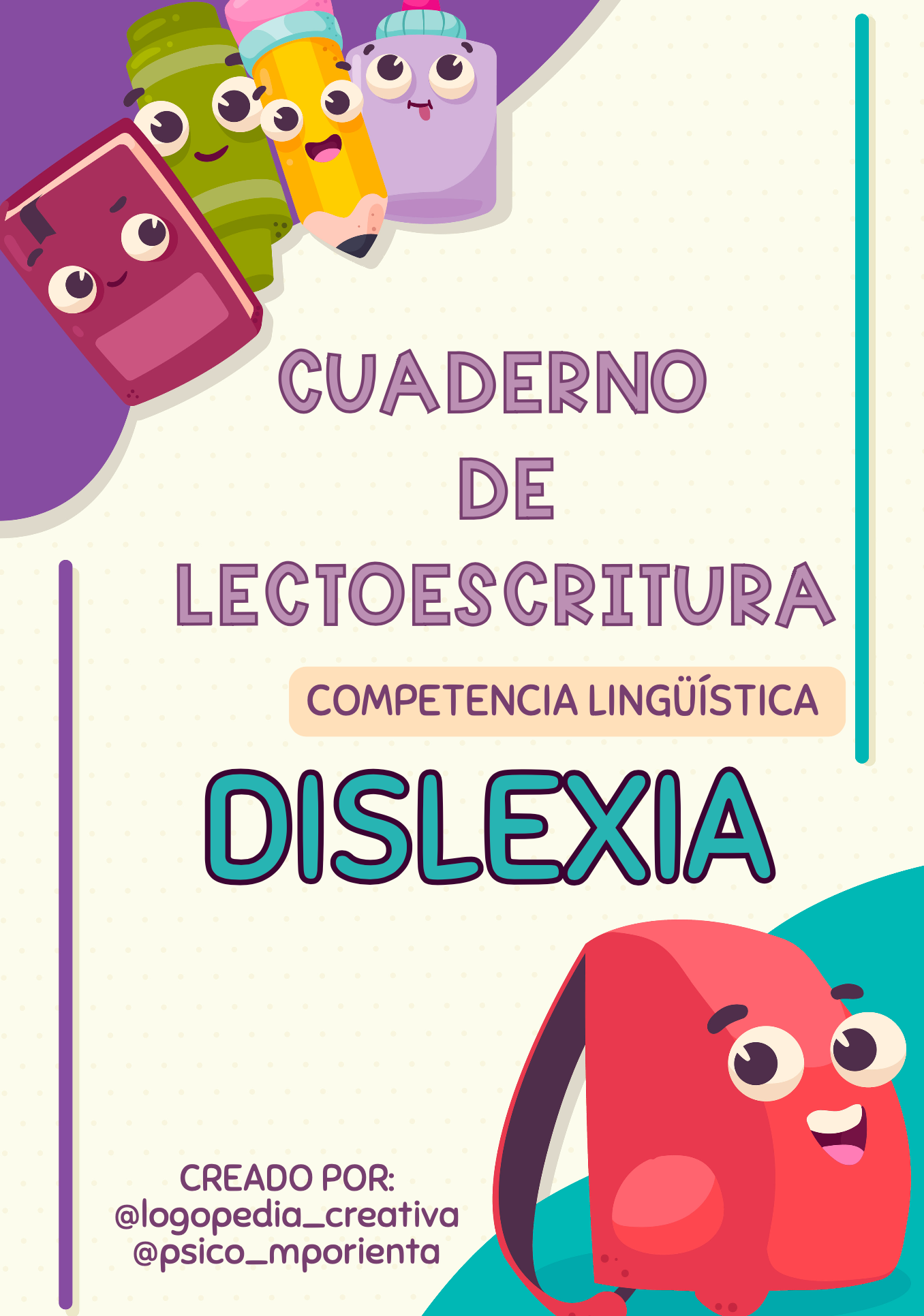 Cuaderno de lectoescritura - dislexia