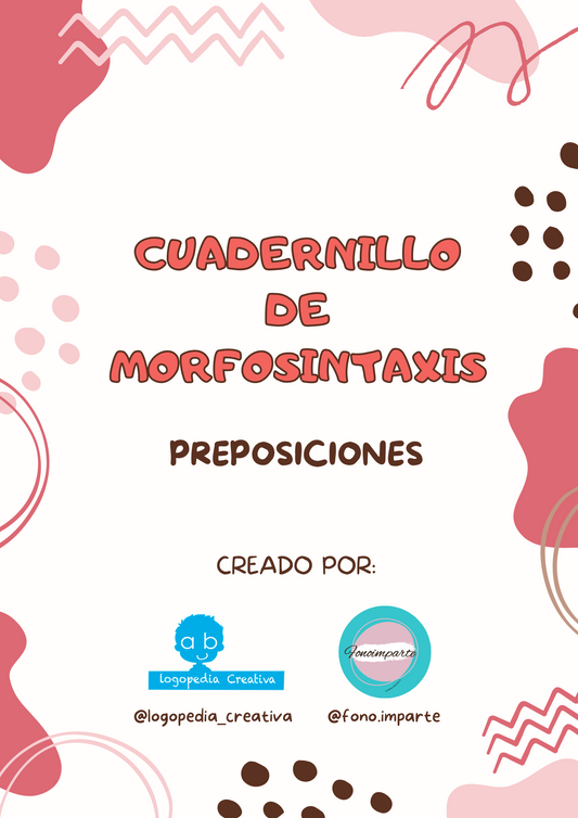 Cuadernillo morfosintaxis 5