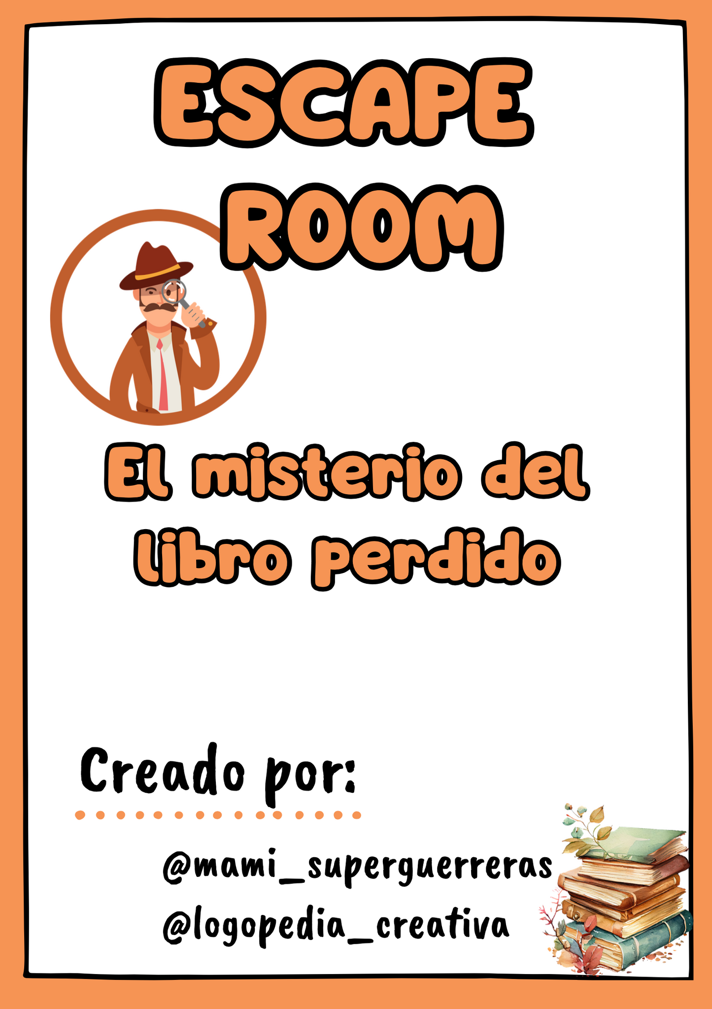 Escape room - El misterio del libro perdido