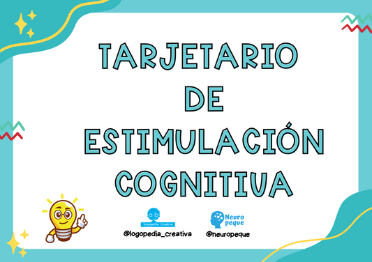 Tarjetario estimulación cognitiva