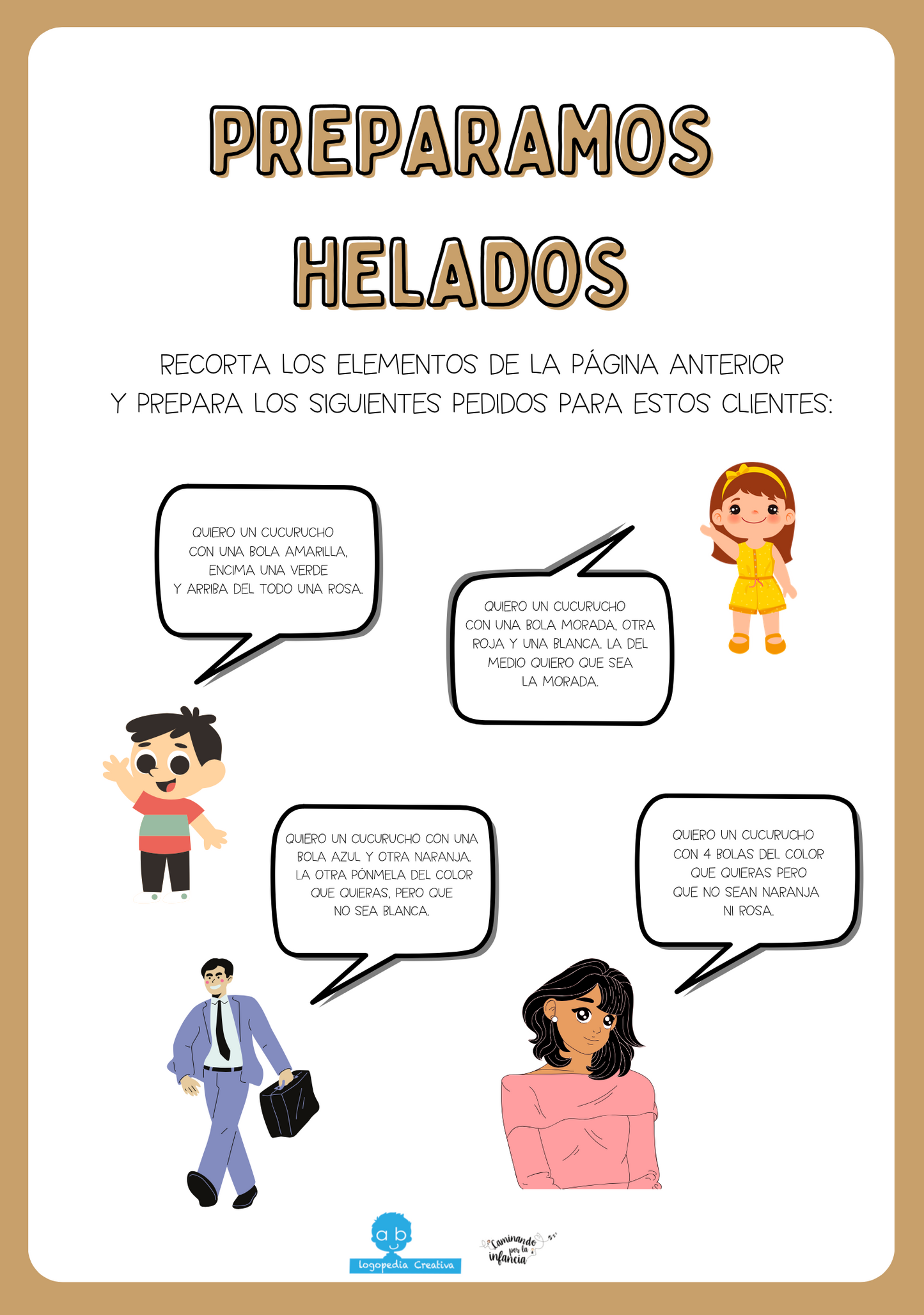 Juegos con helados