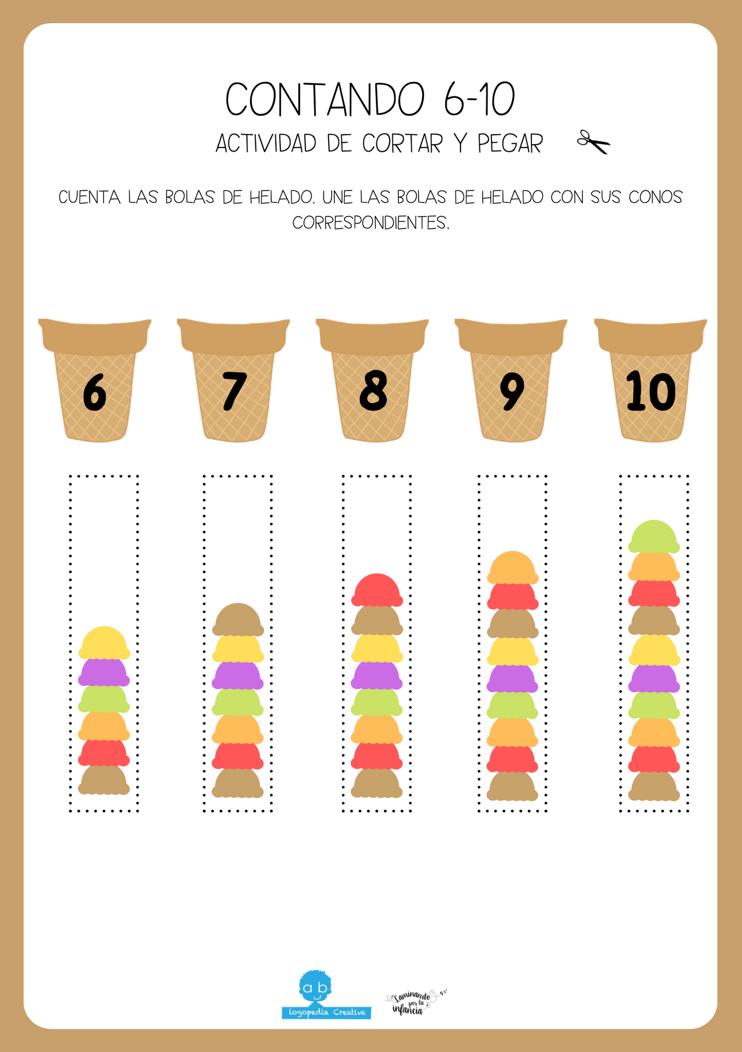 Juegos con helados