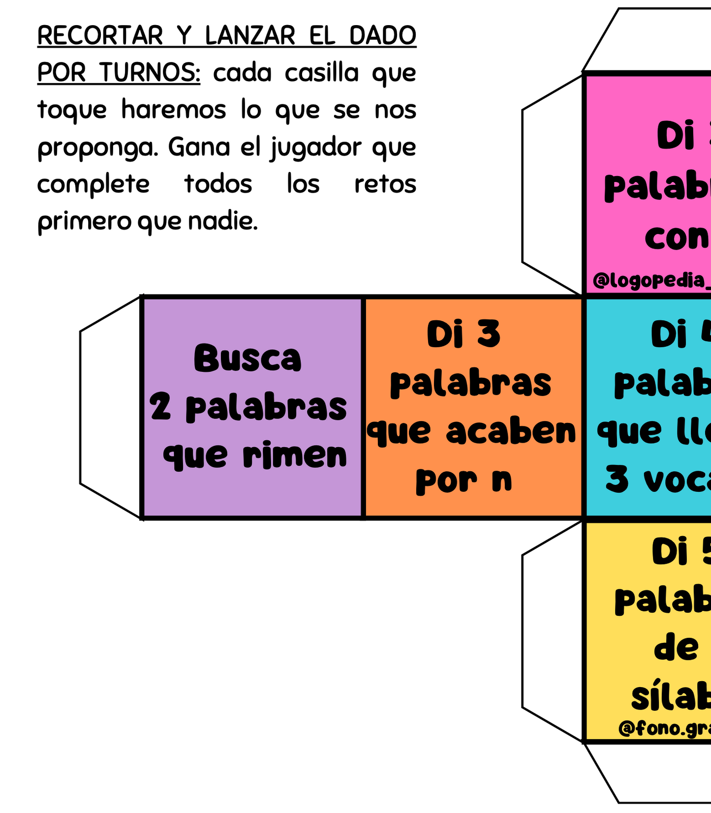 Recopilatorio de Juegos Fonológicos