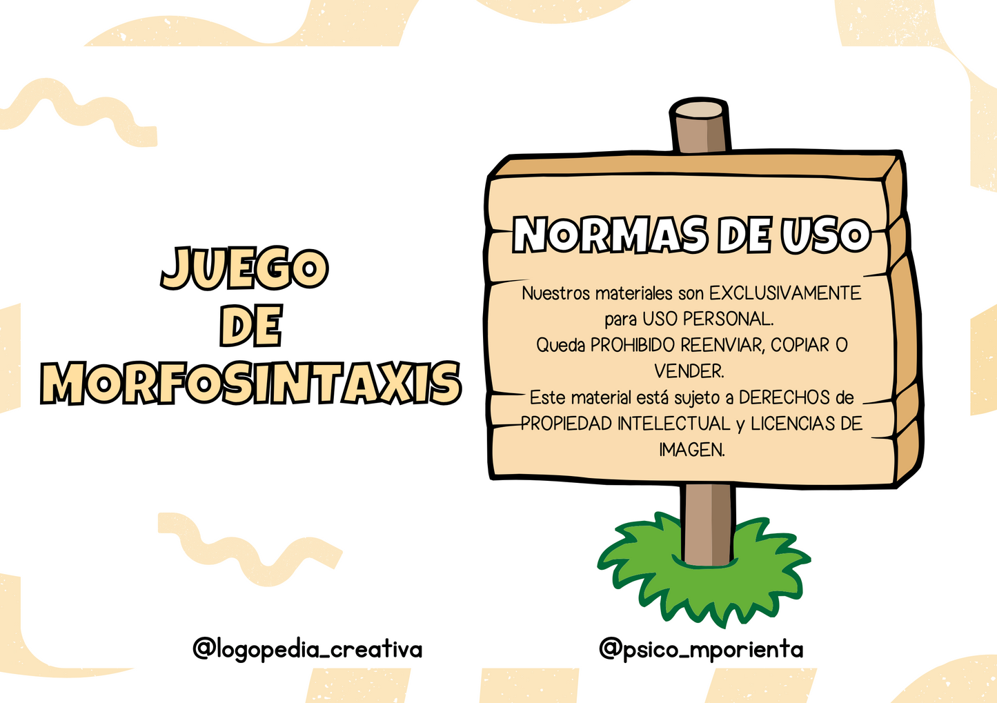 Juego de morfosintaxis