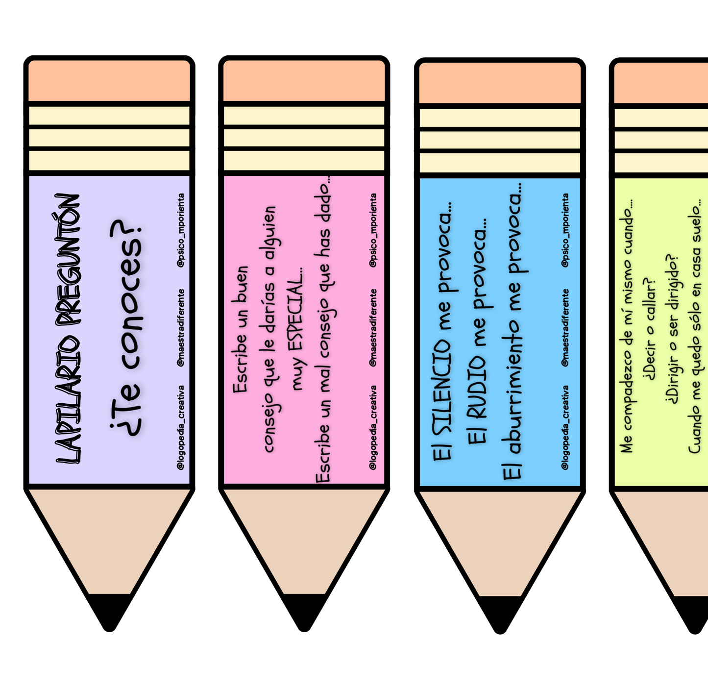 Lápices preguntones