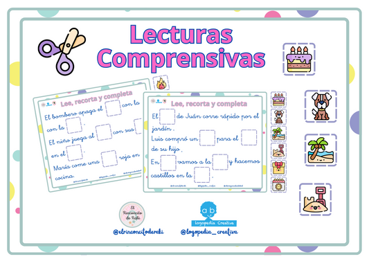 Lecturas comprensivas con imágenes