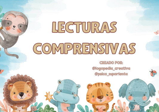 Lecturas comprensivas infantil y primaria