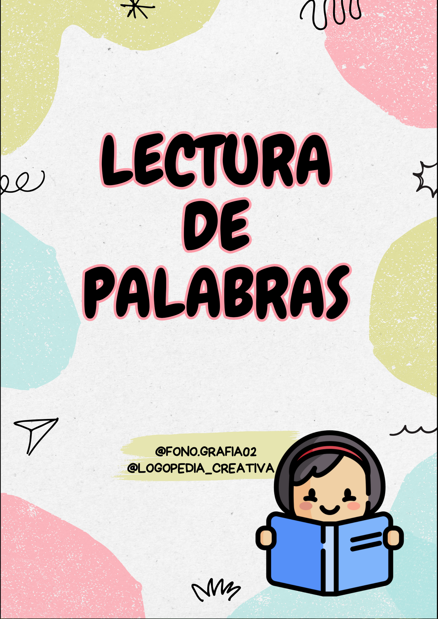 Cuaderno Lectura de Palabras