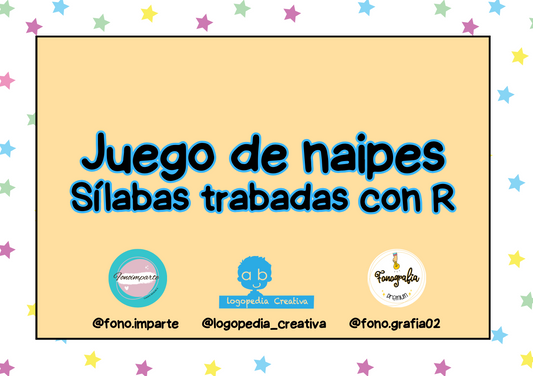 Juego naipes de las trabadas