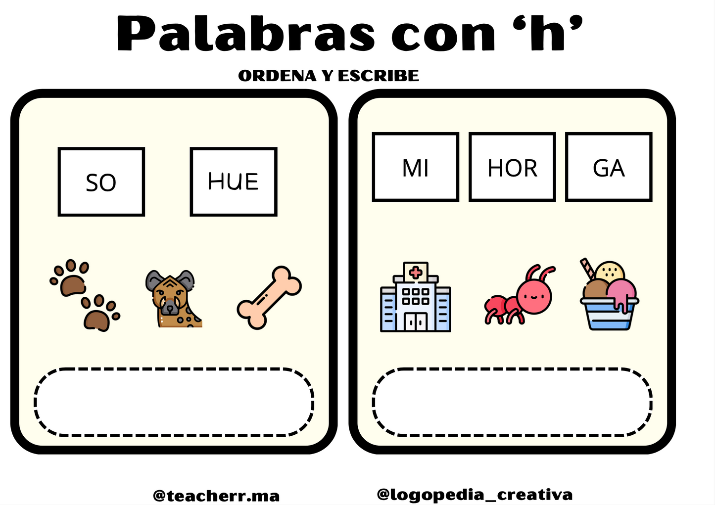 Juegos con la h