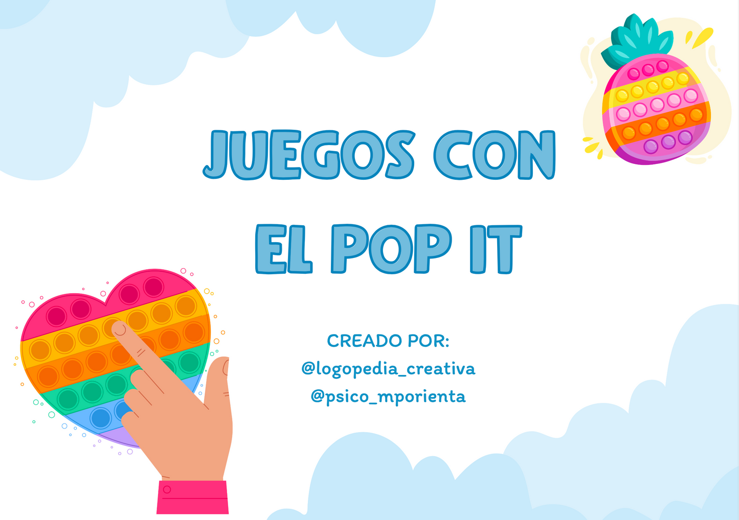 Juegos con el pop it 2