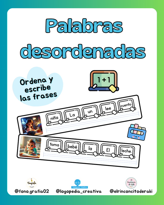 Palabras desordenadas