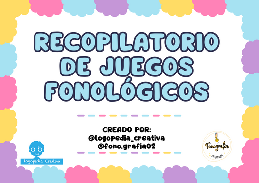 Recopilatorio de Juegos Fonológicos