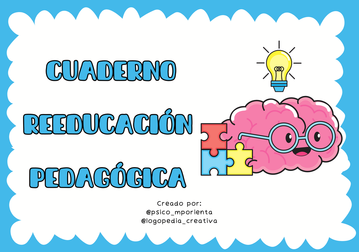 Cuaderno reeducación pedagógica